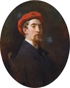 The painter Eduardo Zamacois, 1863. Creator: Raimundo de Madrazo y Garreta