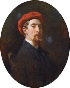 The painter Eduardo Zamacois, 1863. Creator: Raimundo de Madrazo y Garreta