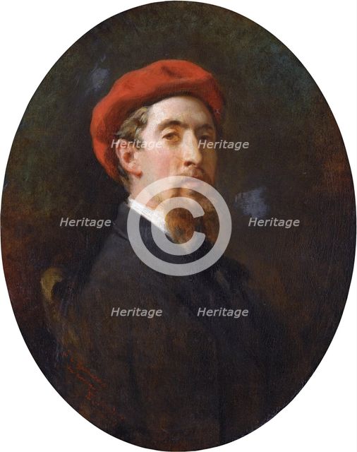 The painter Eduardo Zamacois, 1863. Creator: Raimundo de Madrazo y Garreta.