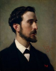 The Painter Eduardo Rosales, 1867. Creator: Federico de Madrazo y Kuntz