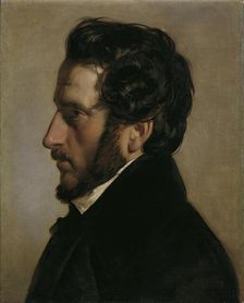 The Painter Friedrich Gauermann, 1839. Creator: Friedrich von Amerling