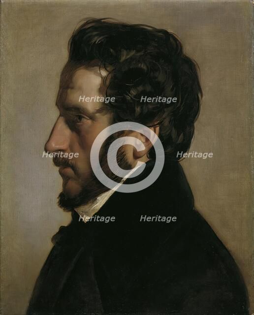 The Painter Friedrich Gauermann, 1839. Creator: Friedrich von Amerling.