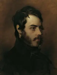 The painter Karl von Pausinger, 1846. Creator: Friedrich von Amerling