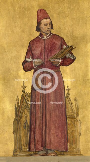 The Painter Hans Memling, 1889. Creator: Albrecht De Vriendt.