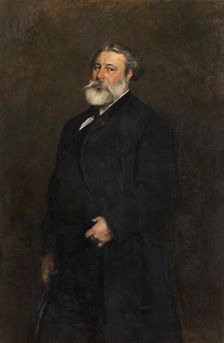 The Painter Henri François Schaefels, 1885. Creator: Eugène Joors
