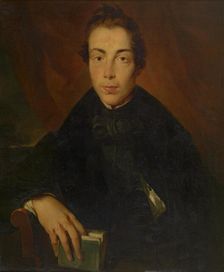 The Painter Henri Leys, 1834. Creator: Nicaise de Keyser