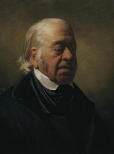 The painter Johann Nepomuk Schödlberger, 1852. Creator: Friedrich von Amerling