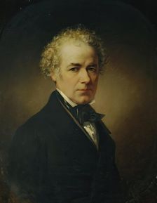 The painter Johann Ender, 1854. Creator: Eduard Ender