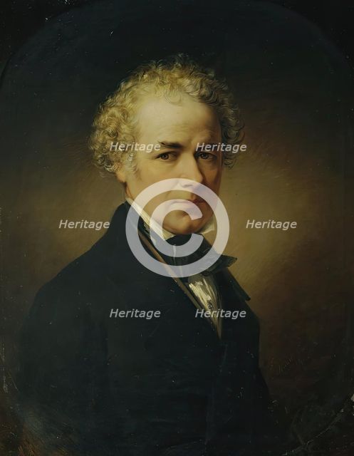 The painter Johann Ender, 1854. Creator: Eduard Ender.