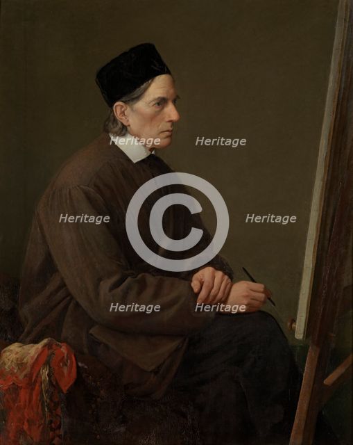 The Painter Johann Friedrich Overbeck, 1866-1867. Creator: Karl Hoffmann.