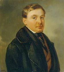 The Painter Josef Feid, undated. (c1840s) Creator: Joseph Lavos