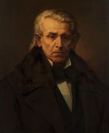 The painter Josef von Führich, 1876. Creator: Christian Griepenkerl