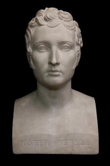 The painter Joseph Rebel, 1834. Creator: Johann Nepomuk Schaller