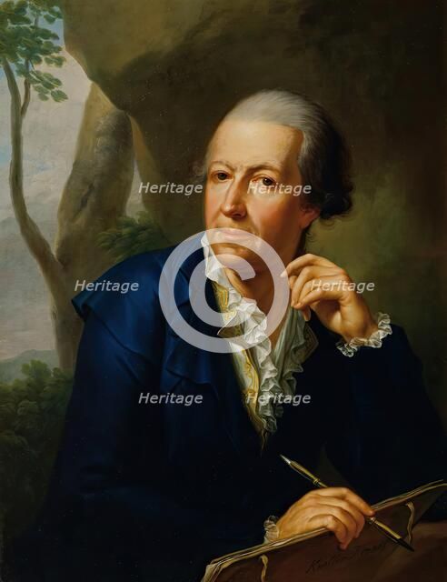 The painter Joseph Rosa, 1791. Creator: Martin Knoller.