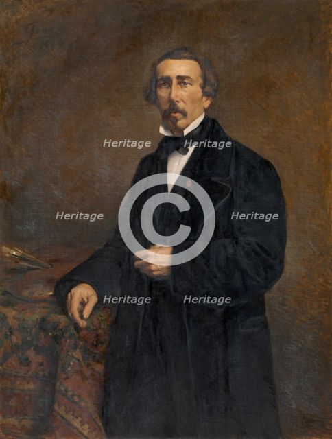 The Painter Jacob Jacobs, 1884. Creator: Eugène Joors.