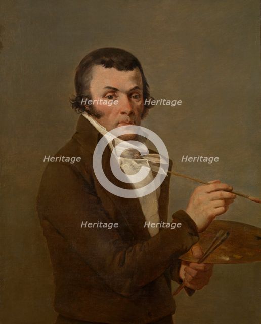 The Painter Jan Baptist Berré, late 18th-early 19th century. Creator: Balthasar Paul Ommeganck.