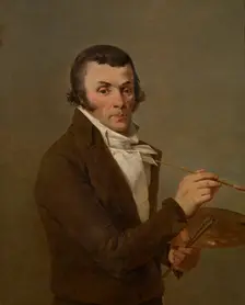 The Painter Jan Baptist Berré, late 18th-early 19th century. Creator: Balthasar Paul Ommeganck