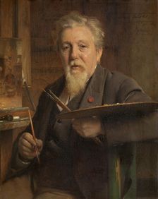 The Painter Jan David Col, 1897. Creator: Pierre Jean van der Ouderaa