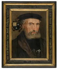 The Painter Jan van Wueluwe, 1556. Creator: Anon
