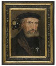 The Painter Jan van Wueluwe, 1556. Creator: Anon