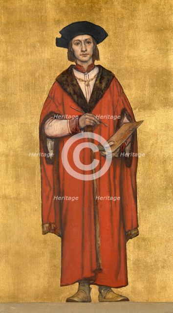 The Painter Jan van Eyck, 1889. Creator: Albrecht De Vriendt.