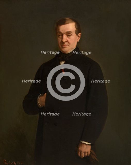 The Painter Jean Baptiste Madou, 1862. Creator: Alexandre Nestor Nicolas Robert.
