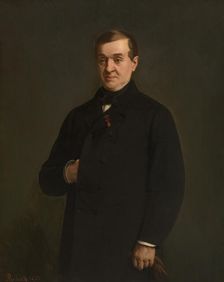 The Painter Jean Baptiste Madou, 1862. Creator: Alexandre Nestor Nicolas Robert