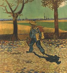 The Painter On His Way To Work, Or The Road To Tarascon August 1888, (1947). Creator: Vincent van Gogh