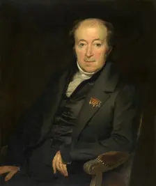 The Painter Mattheus Ignatius van Bree, 1849. Creator: Antoon Van Ijsendijck