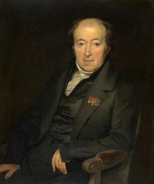 The Painter Mattheus Ignatius van Bree, 1849. Creator: Antoon Van Ijsendijck