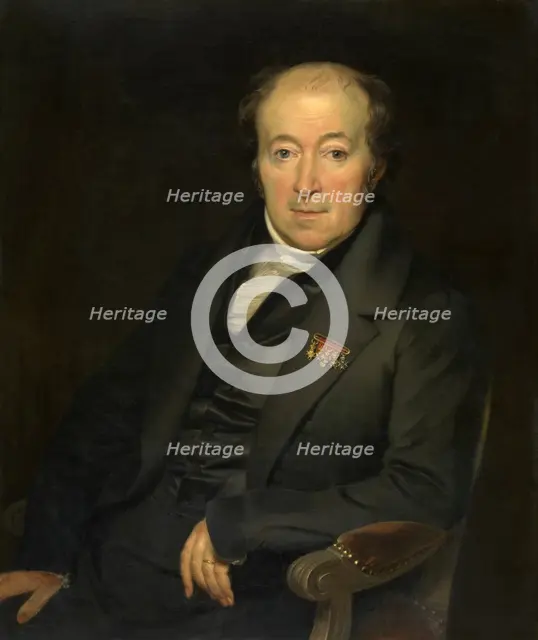 The Painter Mattheus Ignatius van Bree, 1849. Creator: Antoon Van Ijsendijck.