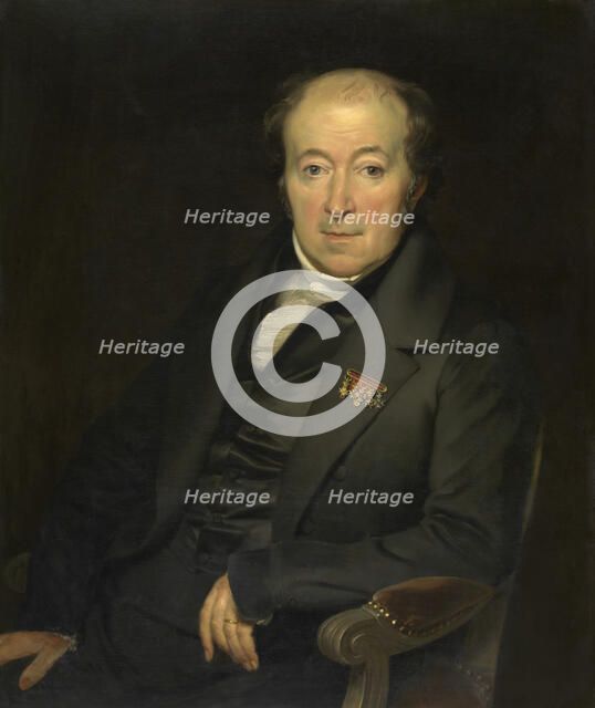 The Painter Mattheus Ignatius van Bree, 1849. Creator: Antoon Van Ijsendijck.