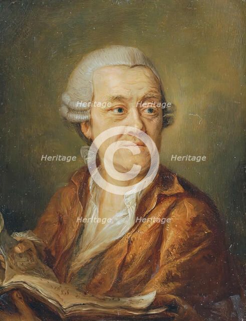 The Painter Martin Johann Schmidt, 1778. Creator: Paul Haubenstricker.