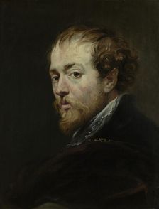 The Painter Peter Paul Rubens, c1610s. Creator: Peter Paul Rubens