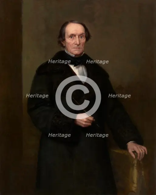 The Painter Peter von Cornelius, 1861. Creator: Oskar Begas.