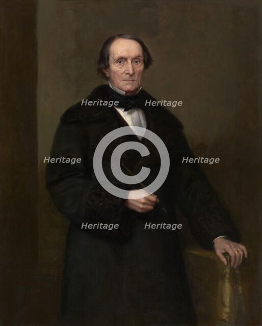 The Painter Peter von Cornelius, 1861. Creator: Oskar Begas.