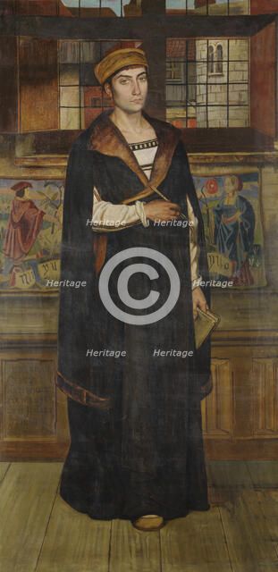 The Painter Quinten Massijs, c1500, 1868. Creator: Jan August Hendrik Leys.