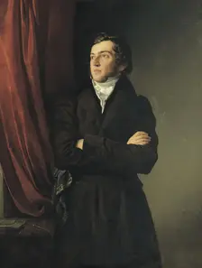 The Painter Robert Theer, 1831. Creator: Friedrich von Amerling