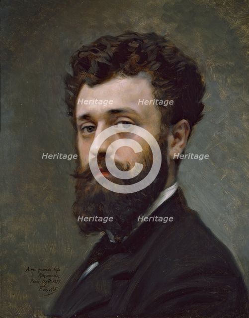 The Painter Raimundo de Madrazo y Garreta, Son of the Artist, 1875. Creator: Federico de Madrazo y Kuntz.