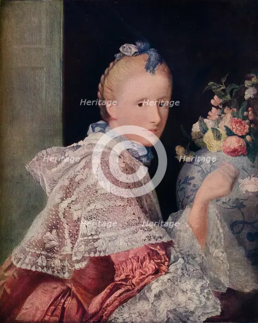 'The Painter's Wife', 1760. Artist: Allan Ramsay.
