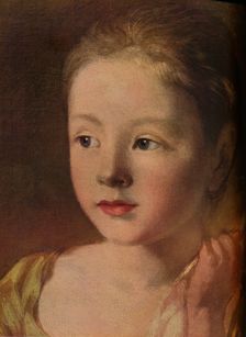 The Painter's Daughters chasing a Butterfly, (detail), (c1756), 1937