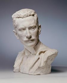 The painter Wilhelm List, 1892. Creator: Gyorgy Vastagh