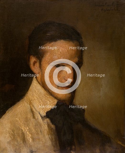 The Painter William A. Sherwood, c1900s. Creator: Jakob Smits.