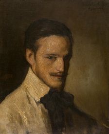 The Painter William A. Sherwood, c1900s. Creator: Jakob Smits