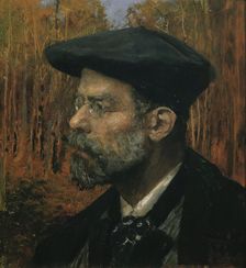 The Painter Theodor von Hormann, 1896. Creator: Johann Victor Kramer