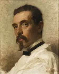 The painter Vicente Poleró y Toledo, 1873. Creator: Federico de Madrazo y Kuntz