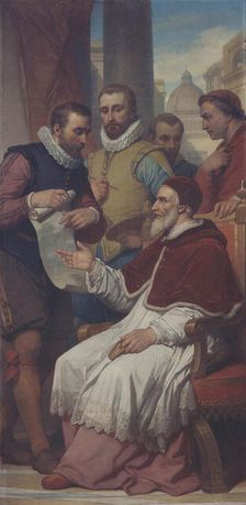 The Painters Matthijs and Paul Bril in Rome, (c1575), 1862-1872. Creator: Nicaise de Keyser