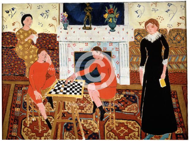 'The Painter's Family', 1911.  Creator: Henri Matisse.