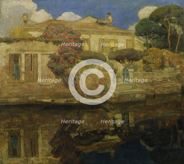 The painter's house, 1897. Creator: Vettore Zanetti-Zilla.