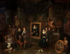The Painters Studio, 1700-1710. Creator: Gerard Thomas